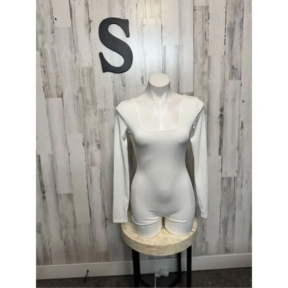 White jumpsuit 